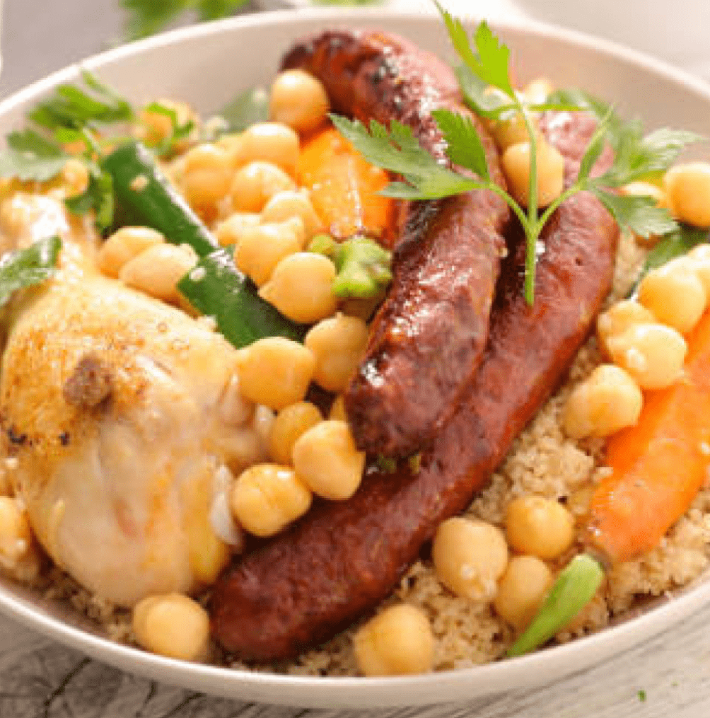 Couscous poulet merguez (la part) Traiteur Damien - Gourmet Traiteur - Marquette-lez-Lille