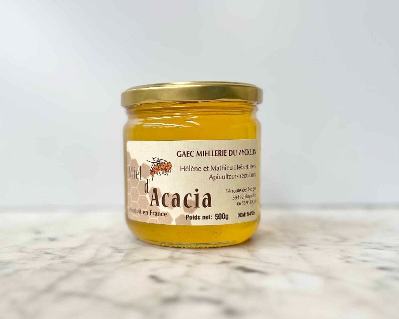 Miel d'acacia (500g) Épicerie sucrée Apiculteur - Philippe Marcuz - Roubaix