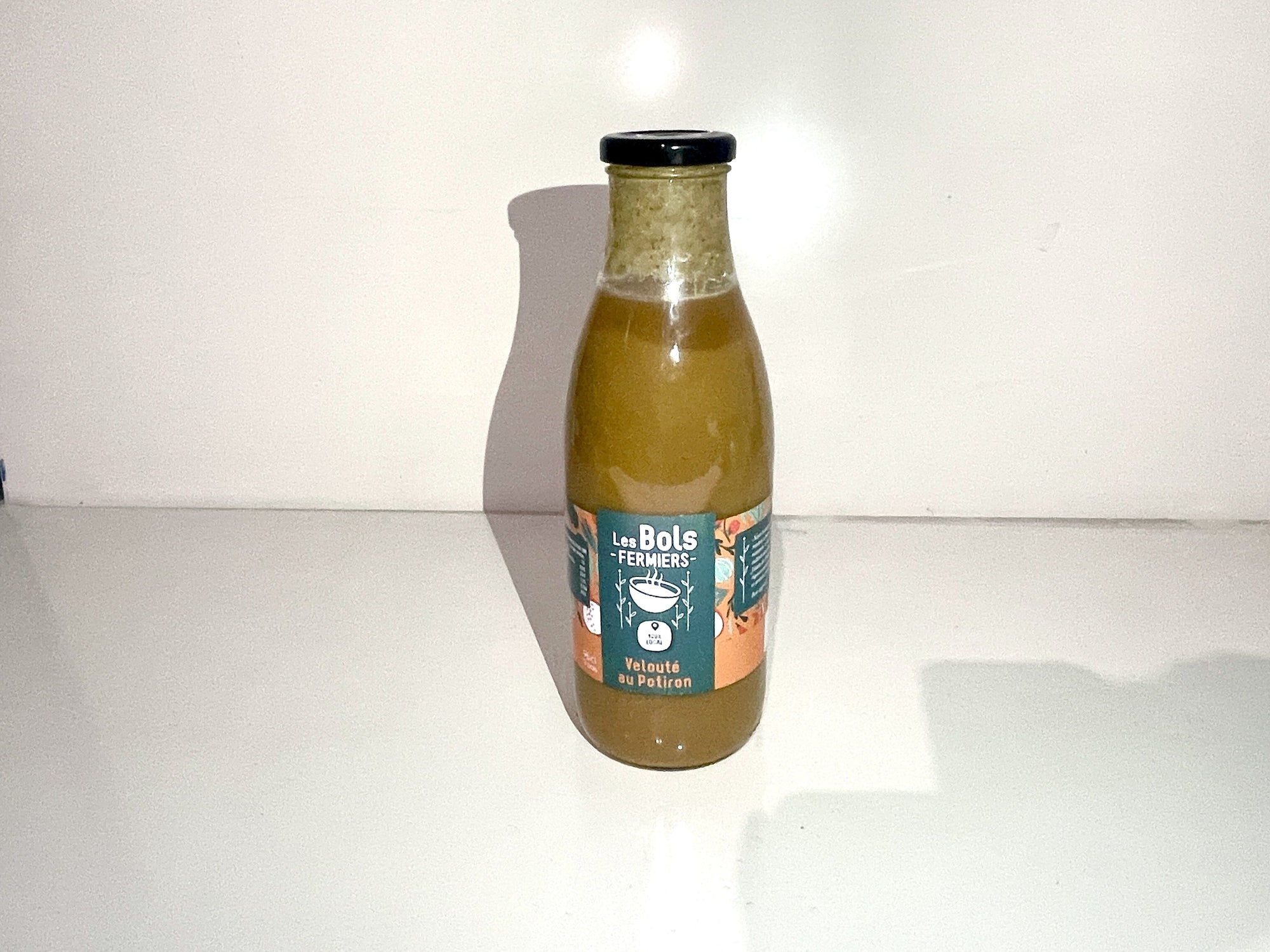 Velouté au potiron 100% local (960 ml) Épicerie salée La ferme Duhamel - Violaines