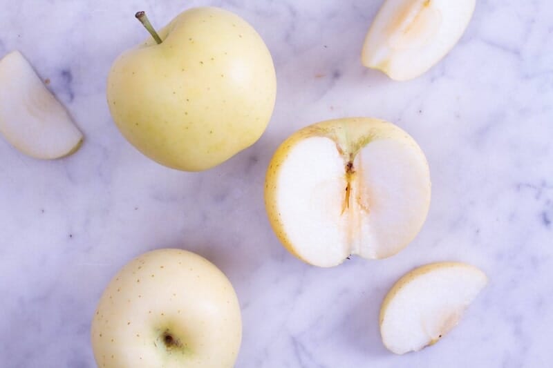 Pomme golden (lot de 3) Les fruits Nicolas Pollet - Vergers du Comté - Fromelles