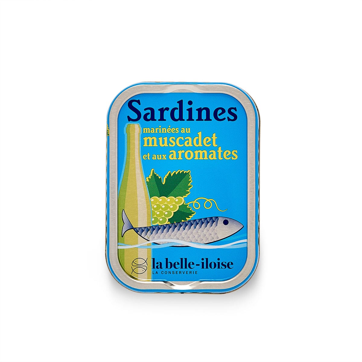 Sardines marinées au muscadet et aux aromates (115g) Épicerie salée La belle-iloise - Quiberon
