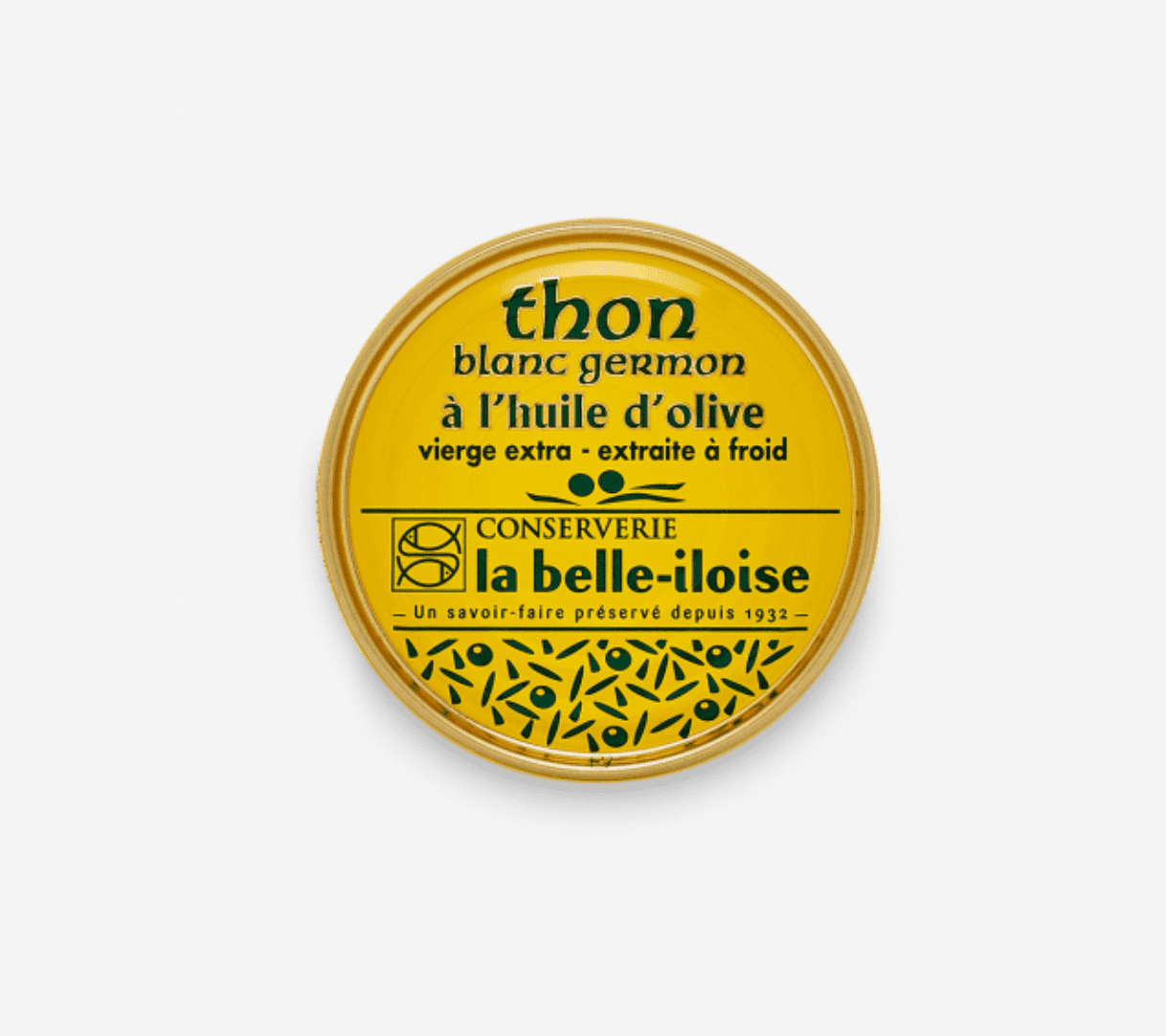 Thon Germon huile d'olive (80g) La belle-iloise - Quiberon