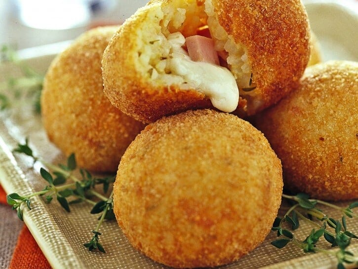 Arancini jambon blanc et mozzarella (lot de 4) Massimiliano - La Bottega épicerie - Lille