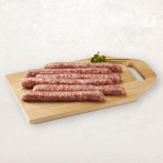 Saucisse aux herbes (lot de 4x90g) Viandes & poissons Alex - Boucherie Teirlinck - Lille