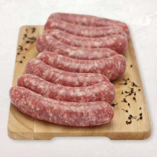 Saucisse de Toulouse (lot de 2x140g) Viandes & poissons Alex - Boucherie Teirlinck - Lille