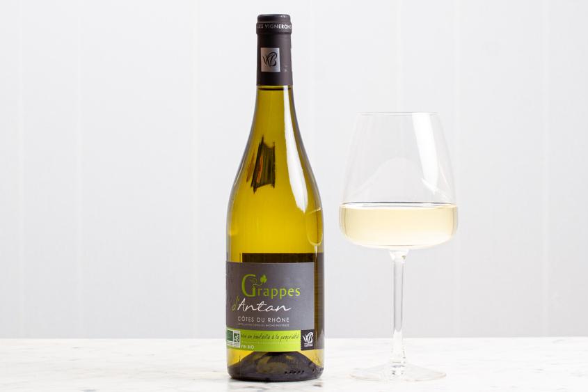 Vin blanc- Côtes du Rhône - Grappes d'Antan (75cl) Boissons AZADE
