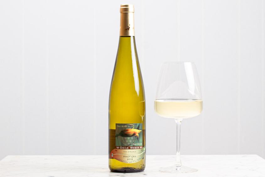 Vin blanc - AOC vin d'Alsace - Pinot gris Odile Weber (75cl) Boissons AZADE