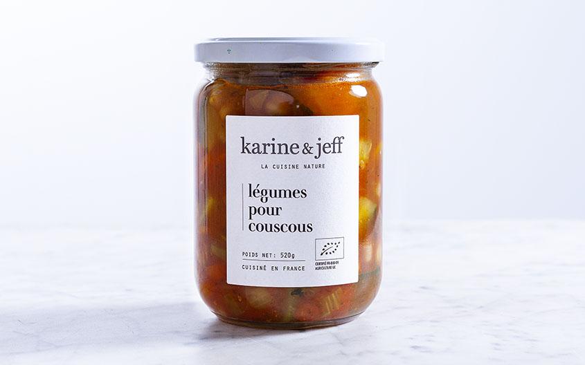 Légumes pour couscous bio (520g) Epicerie Karine & Jeff - Revel