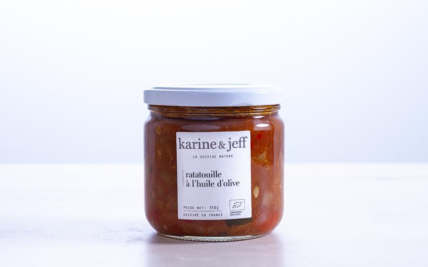 Ratatouille à l'huile d'olive (350g) Epicerie Karine & Jeff - Revel
