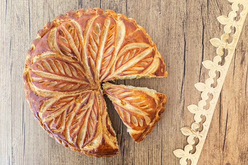 Galette des rois à la frangipane (4 personnes) Boulangerie François - Pâtisserie Leprêtre - Lille