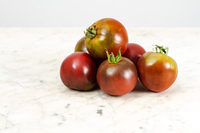Tomates anciennes bio noire bédouin (800g) Les légumes bio Guillaume Pinte - Arleux en gohelle