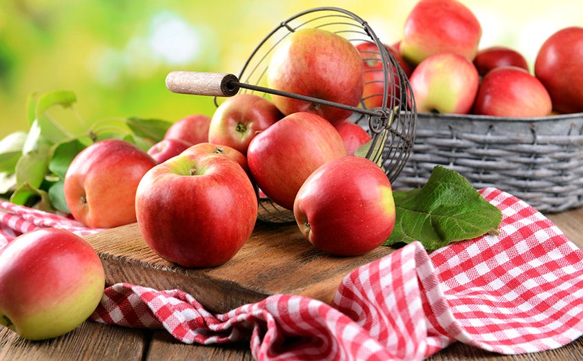 Panier de pommes bio (pièce) Les fruits bio Mes Voisins Producteurs - Lille Moulins