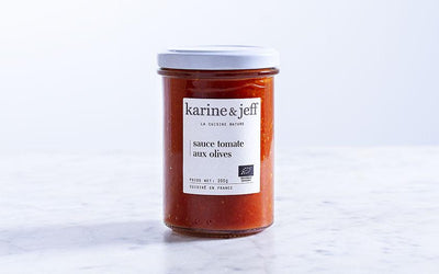 Sauce tomate aux olives bio (200g) Epicerie Karine & Jeff - Revel