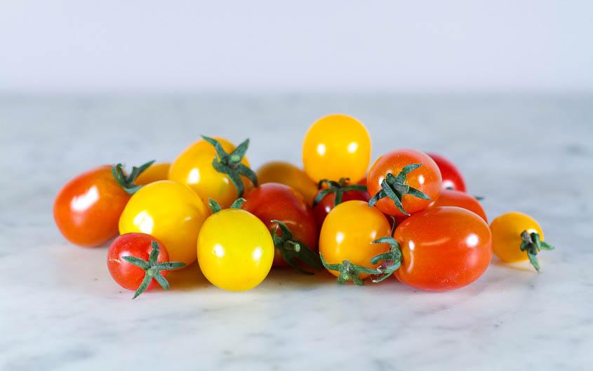 Tomates cerises rouges/côtelées bio (250g) Les légumes bio Nicolas - La Ferme des 4 vents - Hem