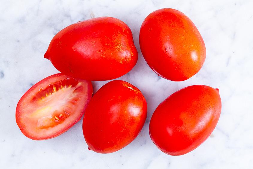 Tomates roma bio (800g) Les légumes bio Dries Delanote - Le monde des mille couleurs - Dikkebus Belgique